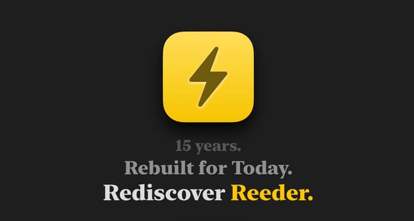 E0923: Reeder ya no es (sólo) un lector RSS